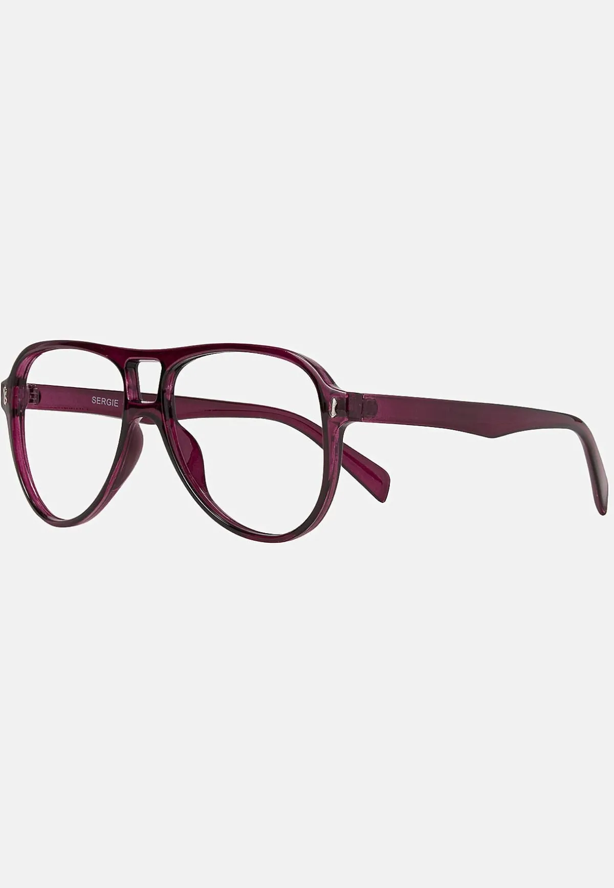 Thorberg Läsglasögon med fodral Transparent Grå Best