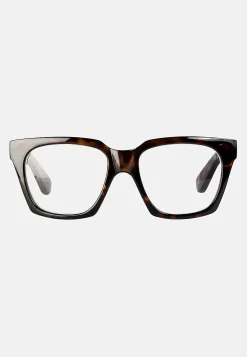 Thorberg Läsglasögon med fodral Transparent oliv Hot