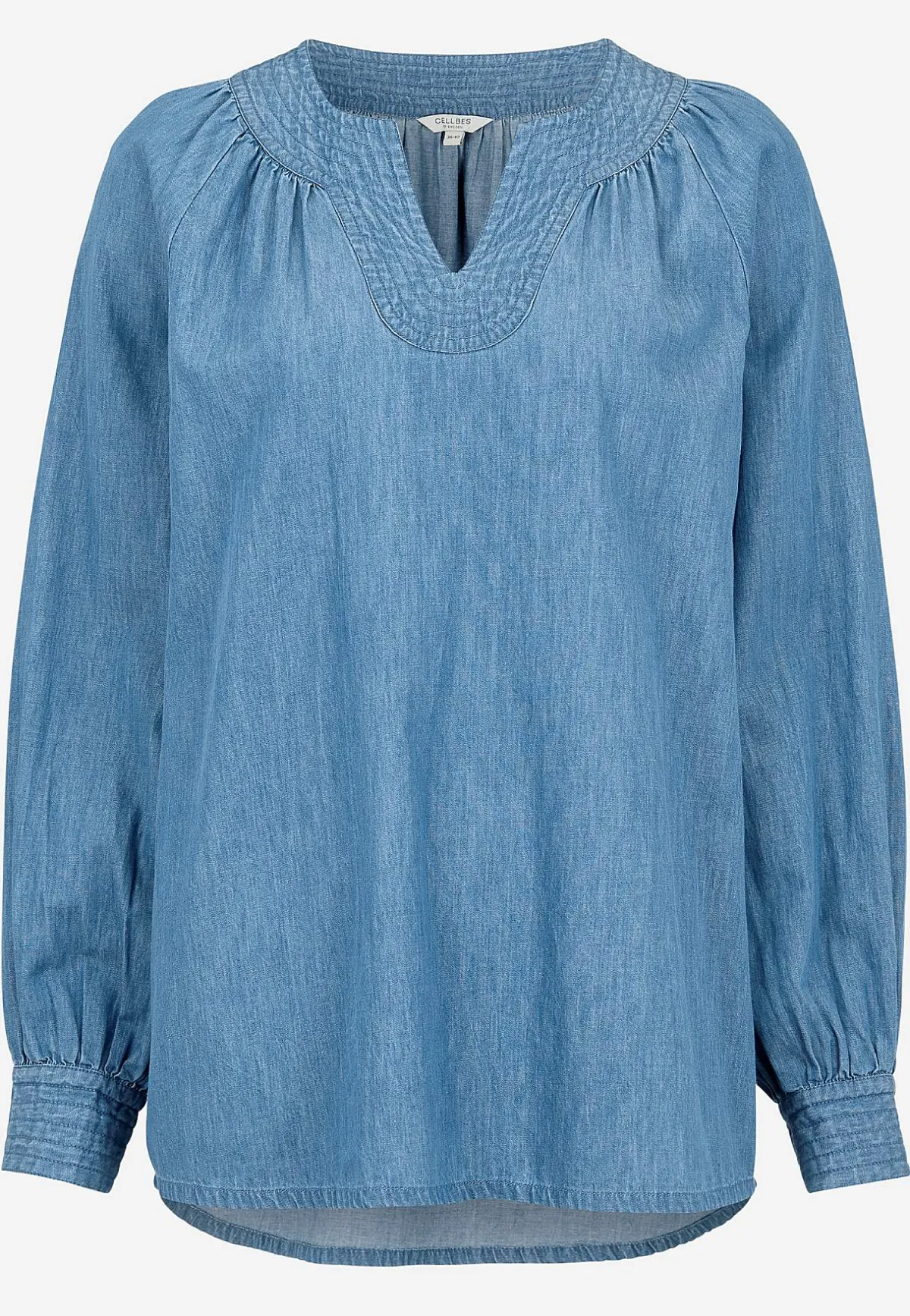 Cellbes of Sweden Lätt, luftig denimtunika Mellanblå Denim Sale