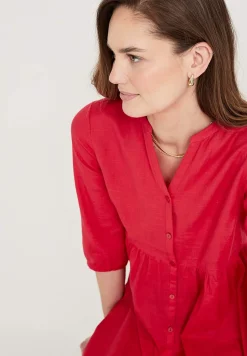 Cellbes of Sweden Luftig klänning Hallonröd Hot