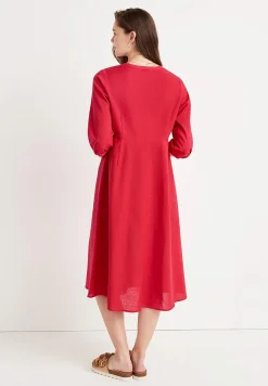 Cellbes of Sweden Luftig klänning Hallonröd Hot