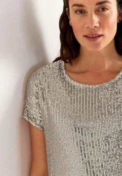 Cellbes of Sweden Lyxig paljettopp Silver New