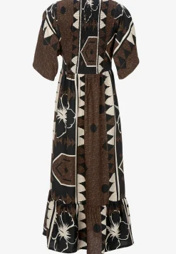 Soyaconcept Maxiklänning med smockdetaljer New