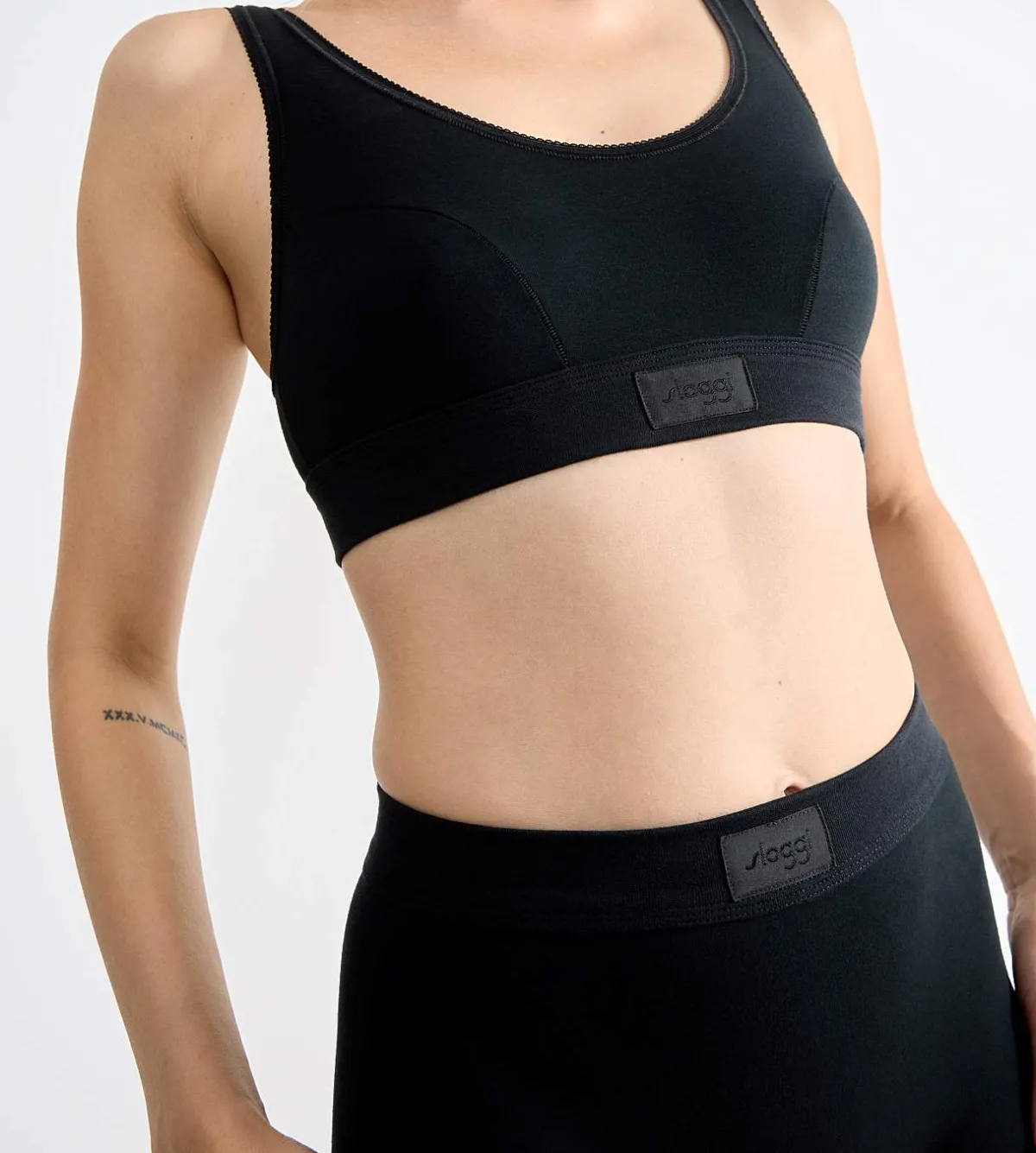 Sloggi Mjuk bh-topp i bomull Double comfort Outlet