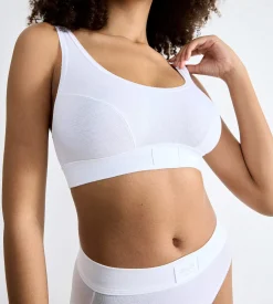 Sloggi Mjuk bh-topp i bomull Double comfort Sale