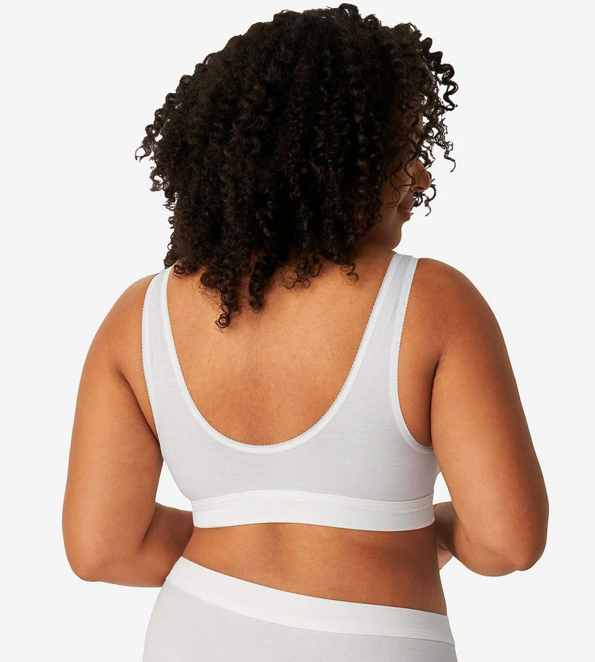 Sloggi Mjuk bh-topp i bomull Double comfort Sale