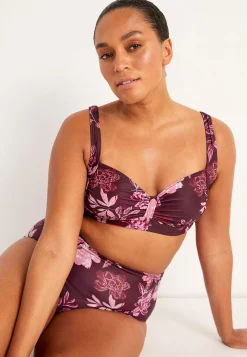 Cellbes of Sweden Mjuk bikini-bh Vinröd / Blommig Sale