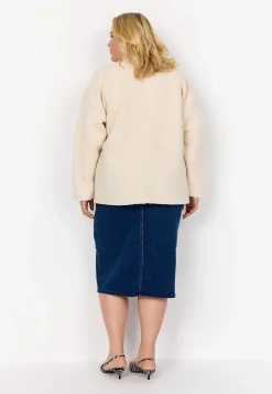 Wasabiconcept Mjuk, strukturvävd jacka Online