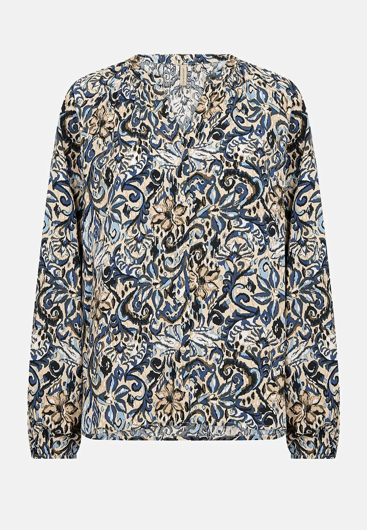 Soyaconcept Mönstrad blus Blå / Mönstrad