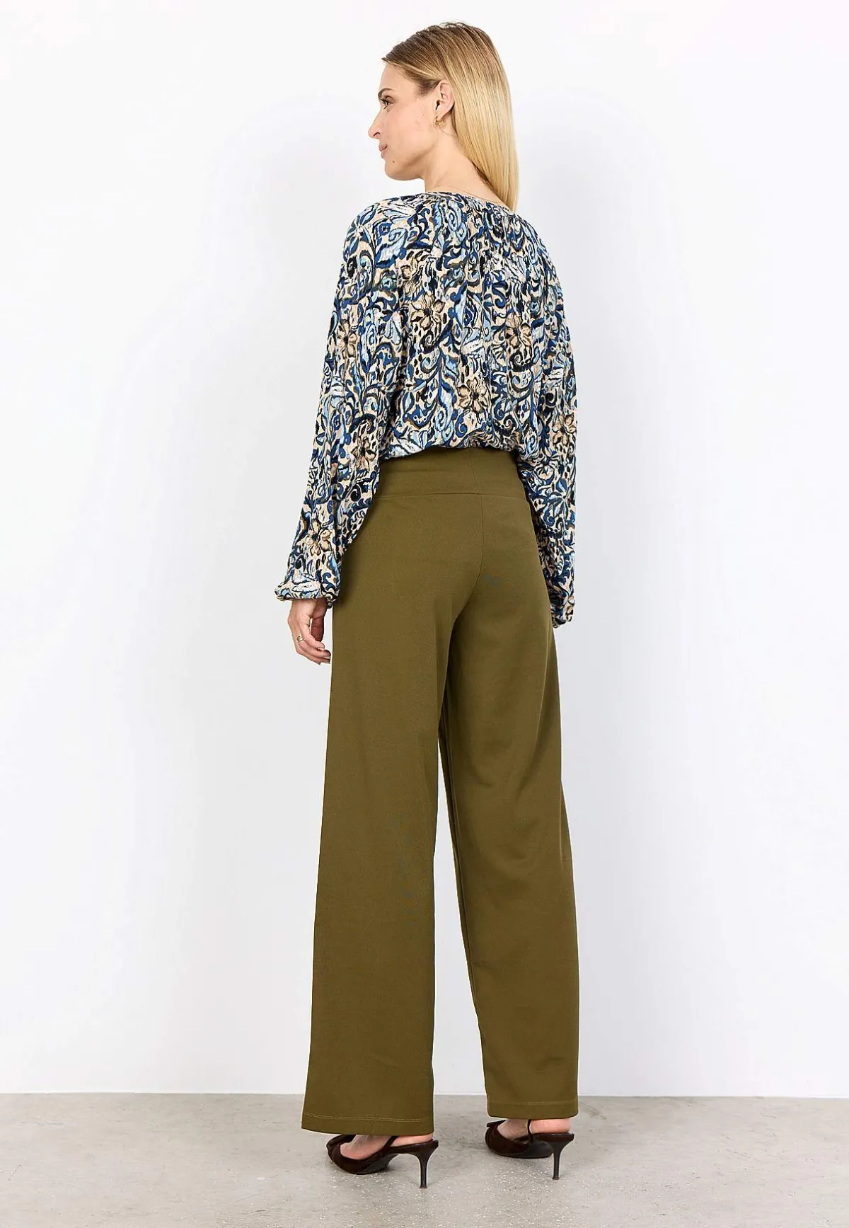 Soyaconcept Mönstrad blus Blå / Mönstrad