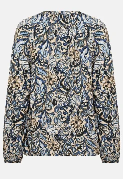 Soyaconcept Mönstrad blus Blå / Mönstrad