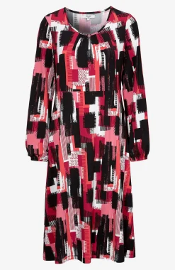 Cellbes of Sweden Mönstrad jerseyklänning Clearance