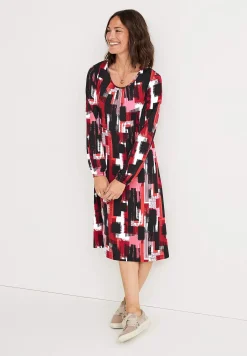 Cellbes of Sweden Mönstrad jerseyklänning Clearance