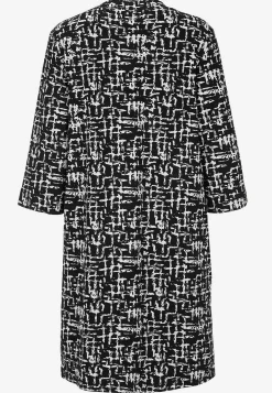 Cellbes of Sweden Mönstrad klänning med sidofickor Svart / Mönstrad New