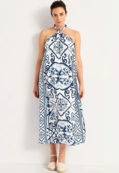 Johanna Toftby x Cellbes Mönstrad maxiklänning Outlet