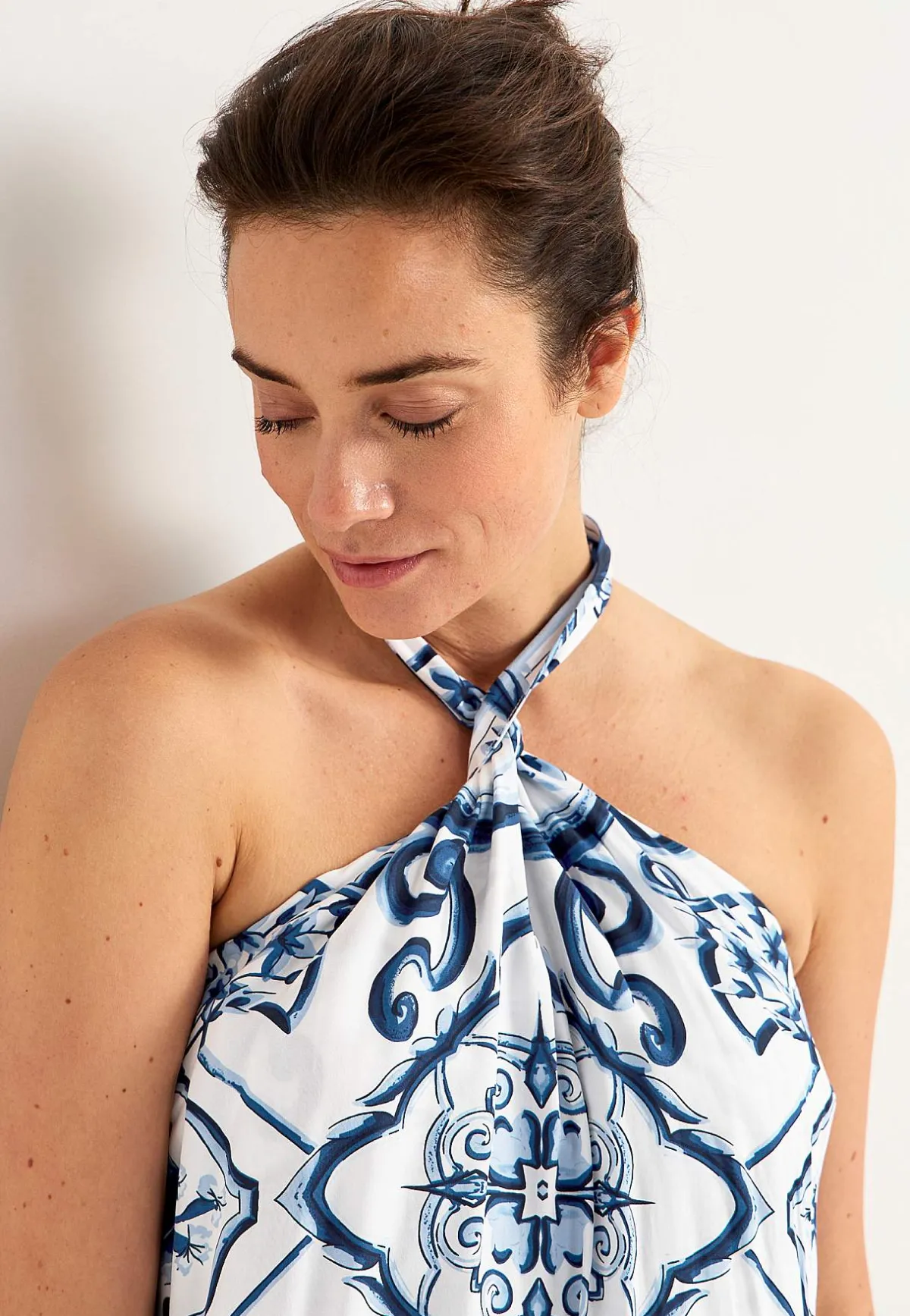 Johanna Toftby x Cellbes Mönstrad maxiklänning Outlet