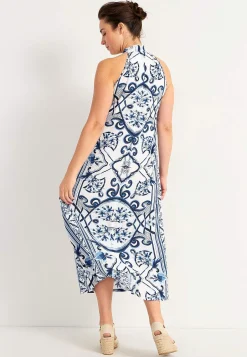 Johanna Toftby x Cellbes Mönstrad maxiklänning Outlet