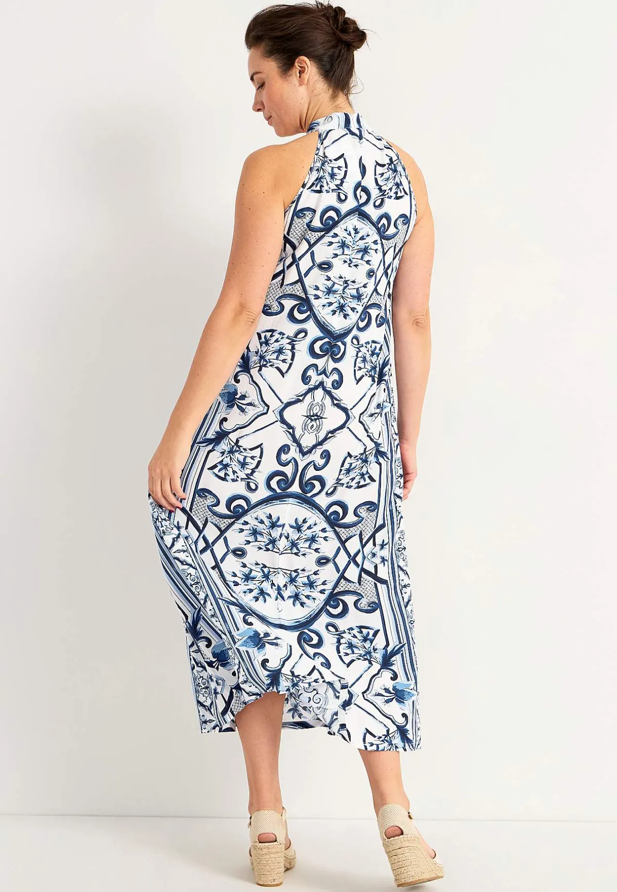 Johanna Toftby x Cellbes Mönstrad maxiklänning Outlet