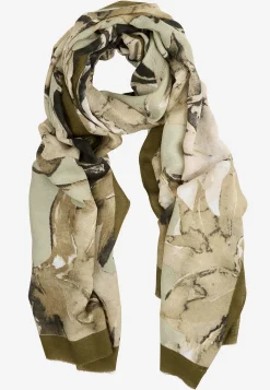 Soyaconcept Mönstrad, mjuk scarf Svart / Mönstrad Clearance