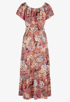 Johanna Toftby x Cellbes Mönstrad singoallaklänning Rosa / Mönstrad Discount