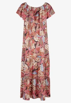 Johanna Toftby x Cellbes Mönstrad singoallaklänning Rosa / Mönstrad Discount