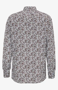 JACK & JONES Mönstrad skjorta Brun / Mönstrad Best