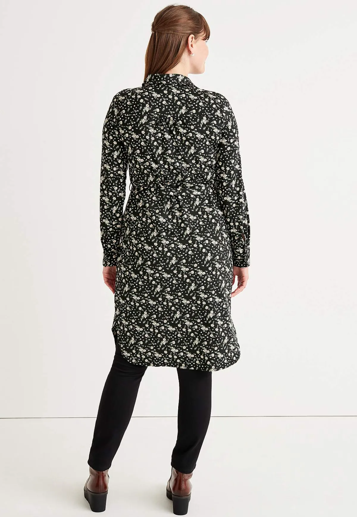 Cellbes of Sweden Mönstrad skjortklänning New