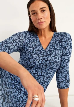 Cellbes of Sweden Mönstrad trikåklänning Online