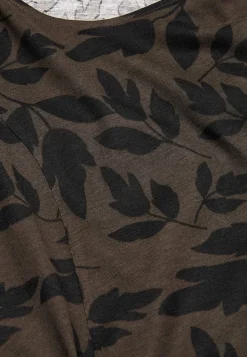 Cellbes of Sweden Mönstrad trikåklänning med fickor Brun / Svart / Mönstrad Online