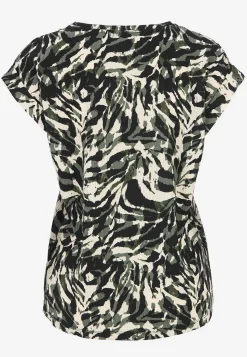 Soyaconcept Mönstrad trikåtopp New