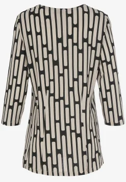 Cellbes of Sweden Mönstrad trikåtunika Beige / Mönstrad Online