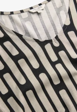 Cellbes of Sweden Mönstrad trikåtunika Beige / Mönstrad Online