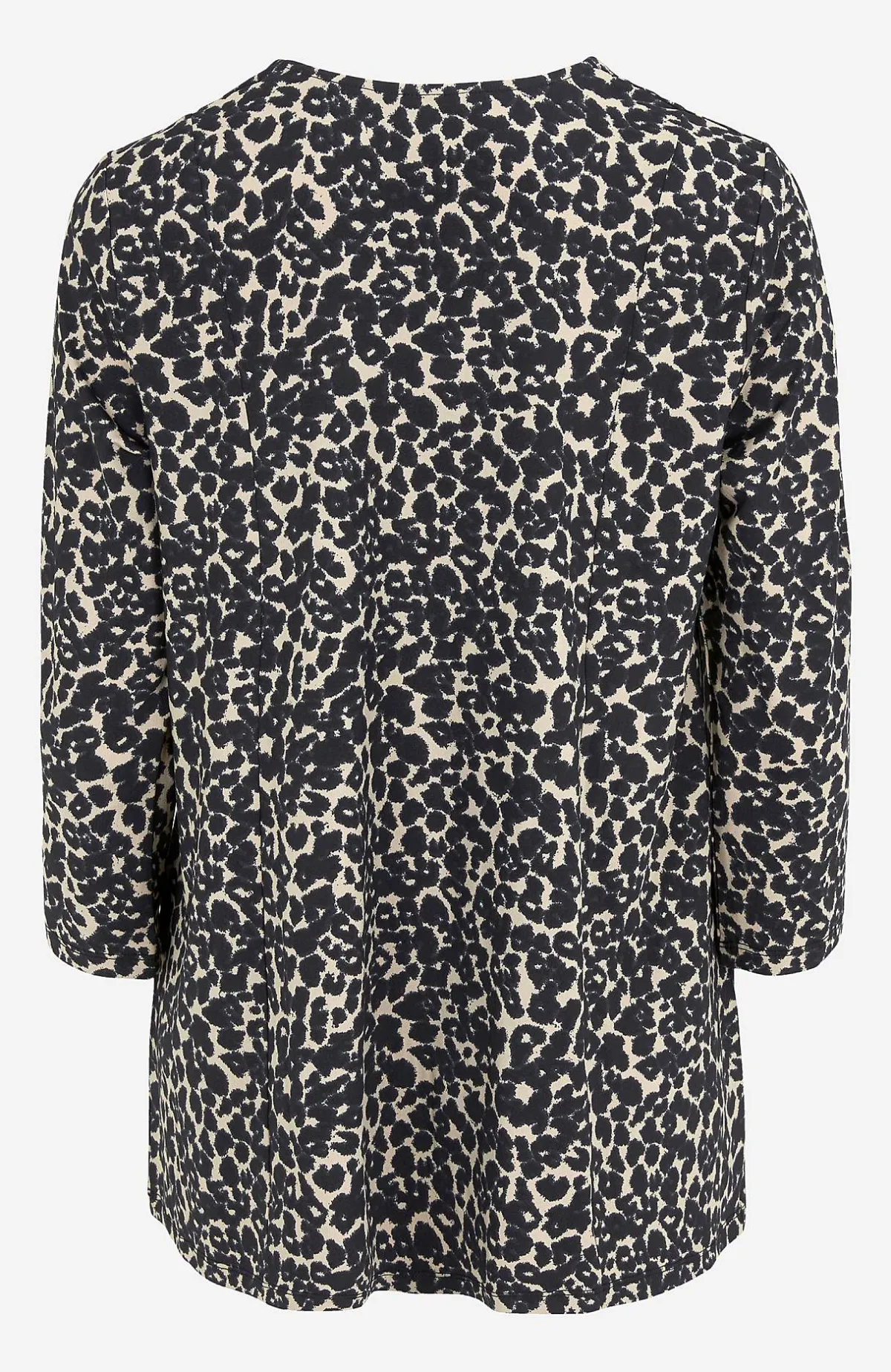 Cellbes of Sweden Mönstrad trikåtunika Beige / Svart / Leopard Sale