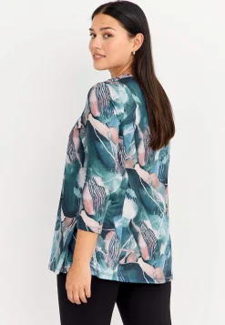 Cellbes of Sweden Mönstrad trikåtunika New