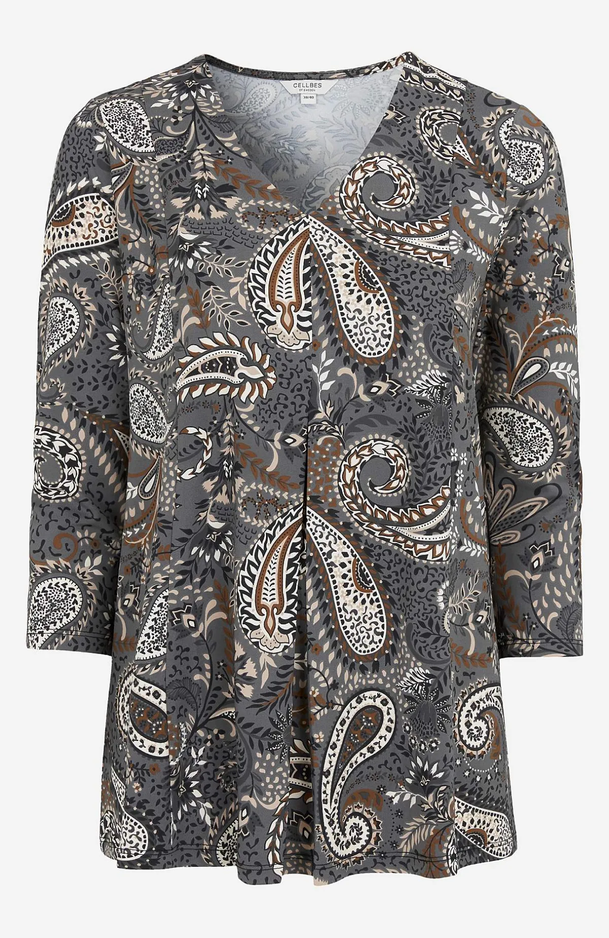 Cellbes of Sweden Mönstrad trikåtunika Online
