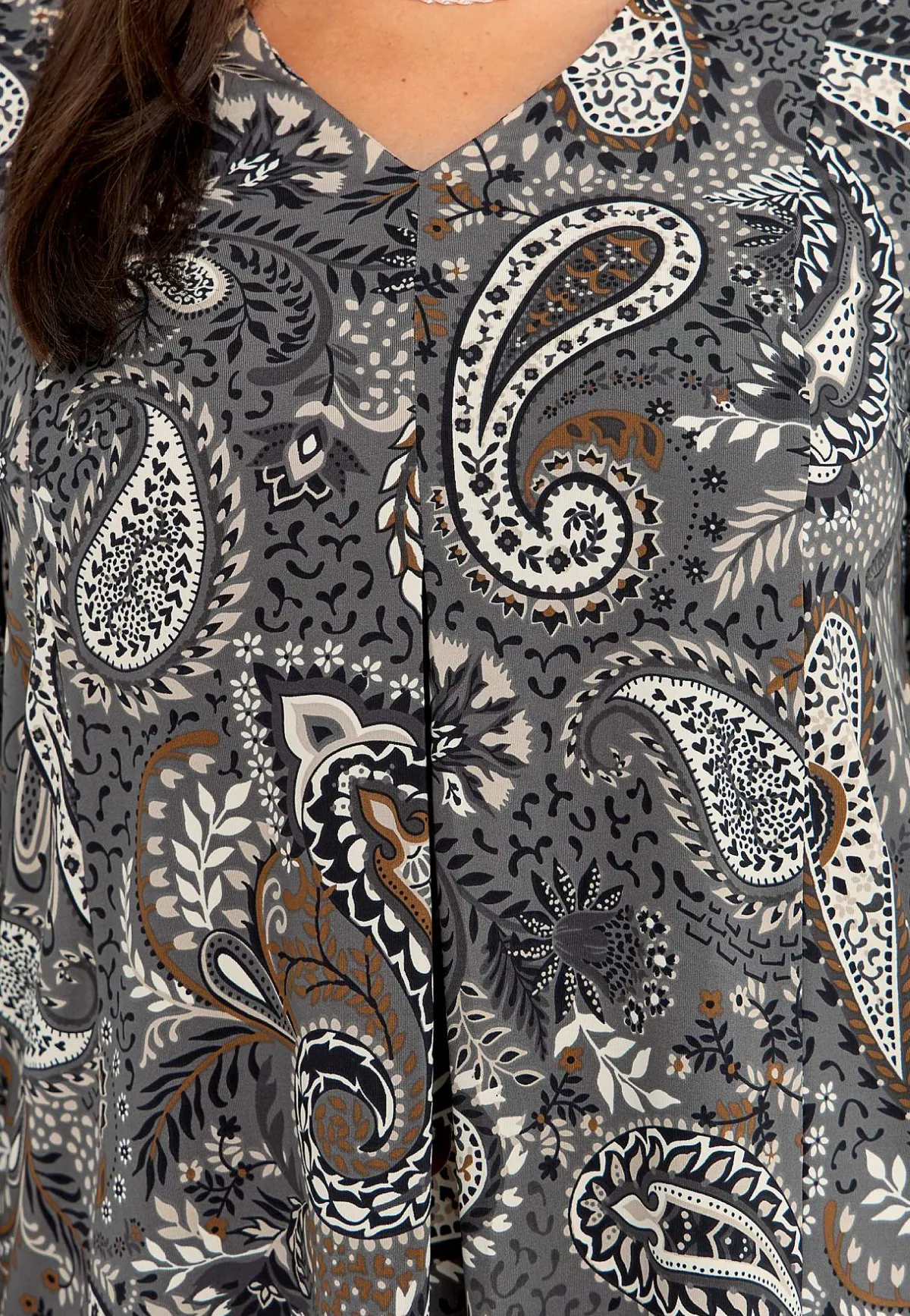 Cellbes of Sweden Mönstrad trikåtunika Online