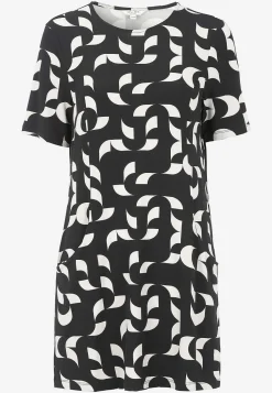 Cellbes of Sweden Mönstrad tunika med fickor Outlet