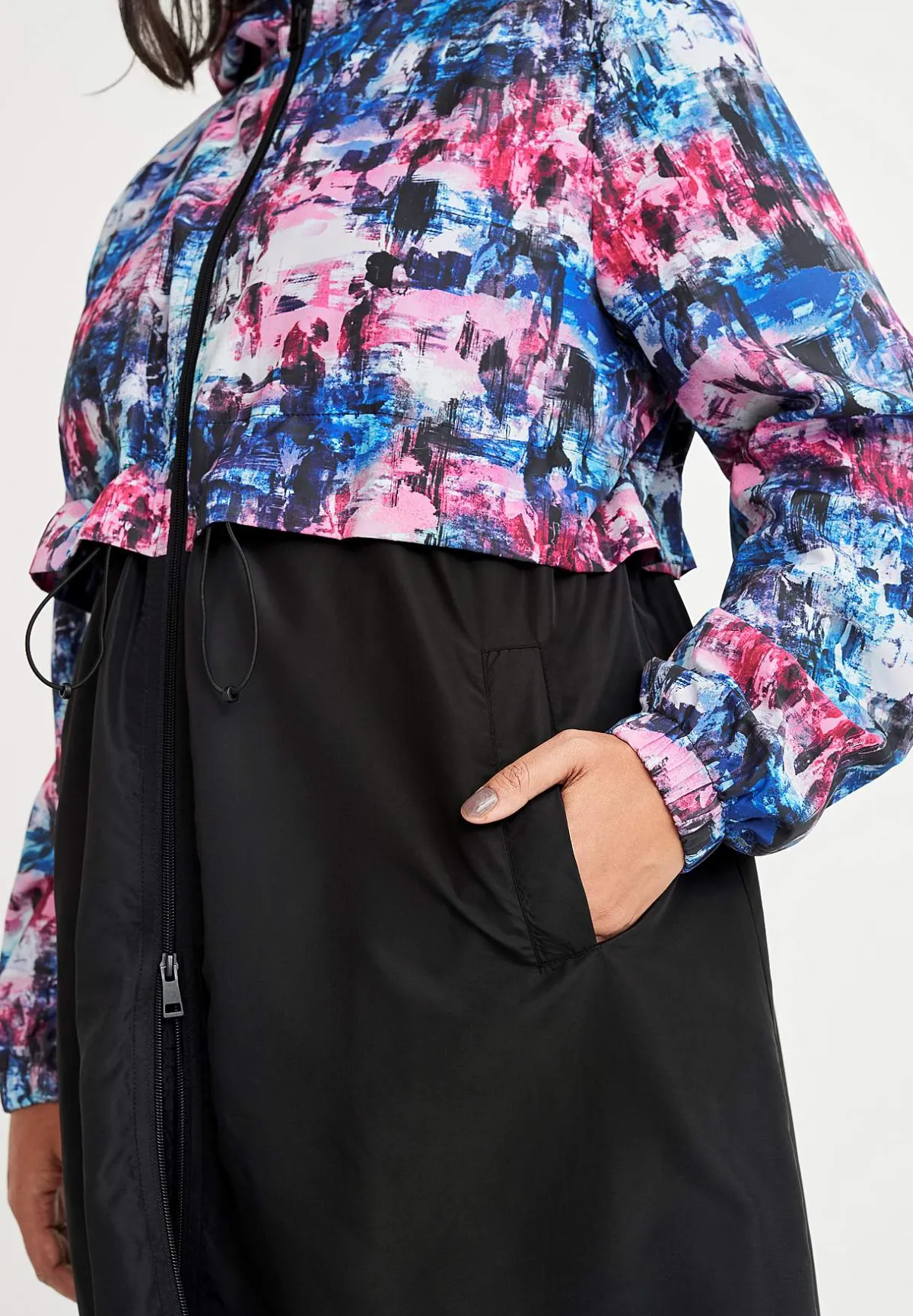 Cellbes of Sweden vindjacka Mönstrad