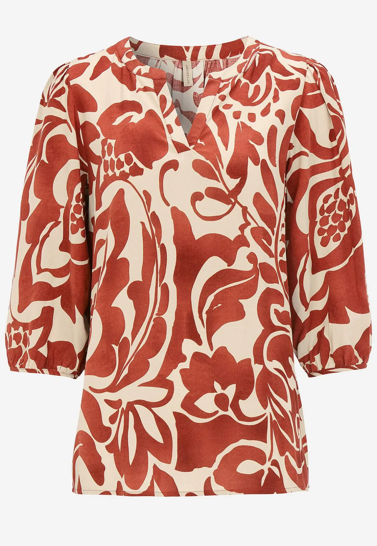 Soyaconcept Mönstrad viskosblus Best