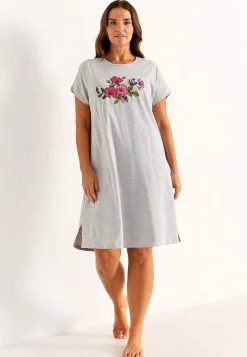 Cellbes of Sweden Mönstrat nattlinne i bomull Clearance