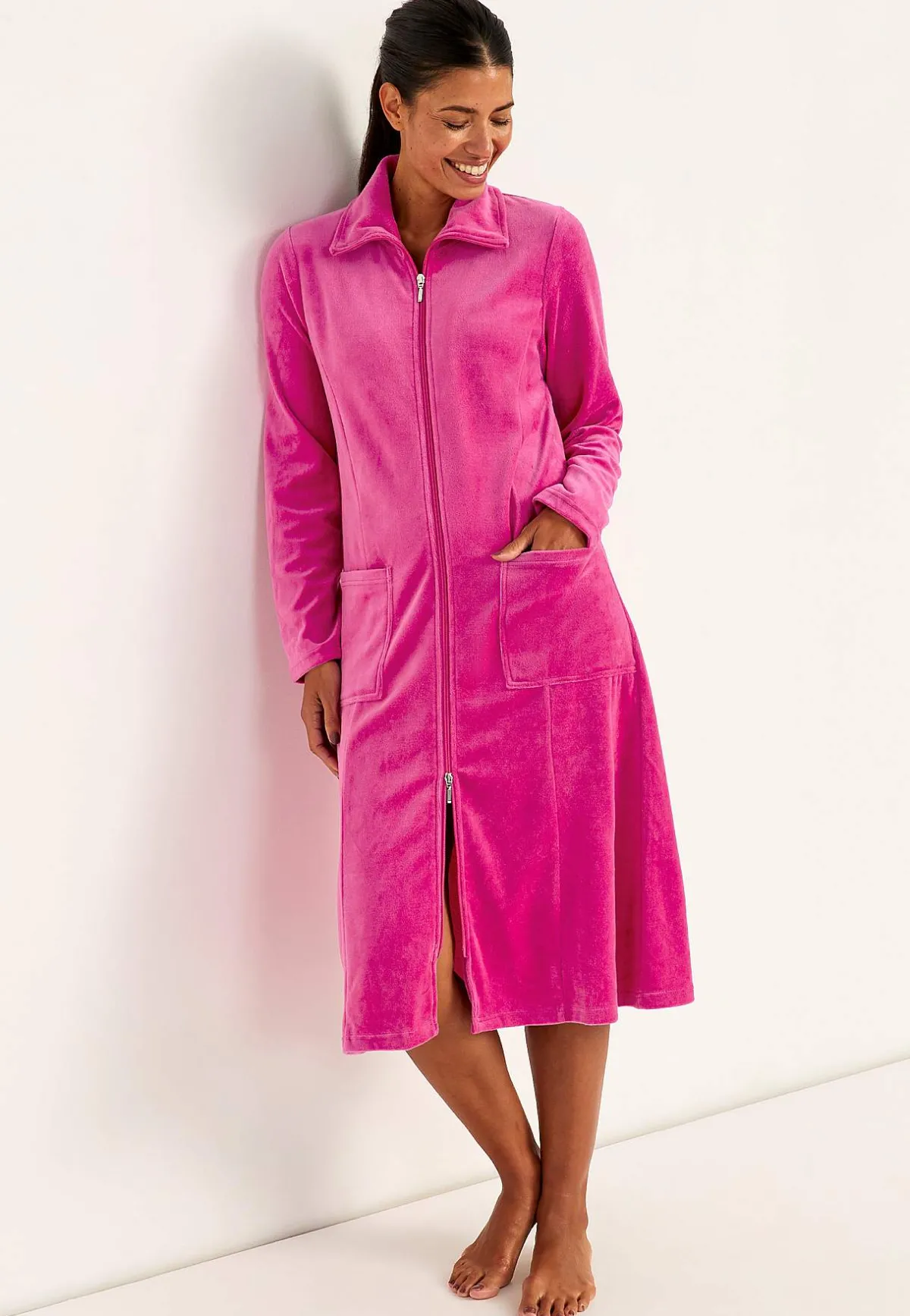 Cellbes of Sweden Morgonrock i velour Wilma New