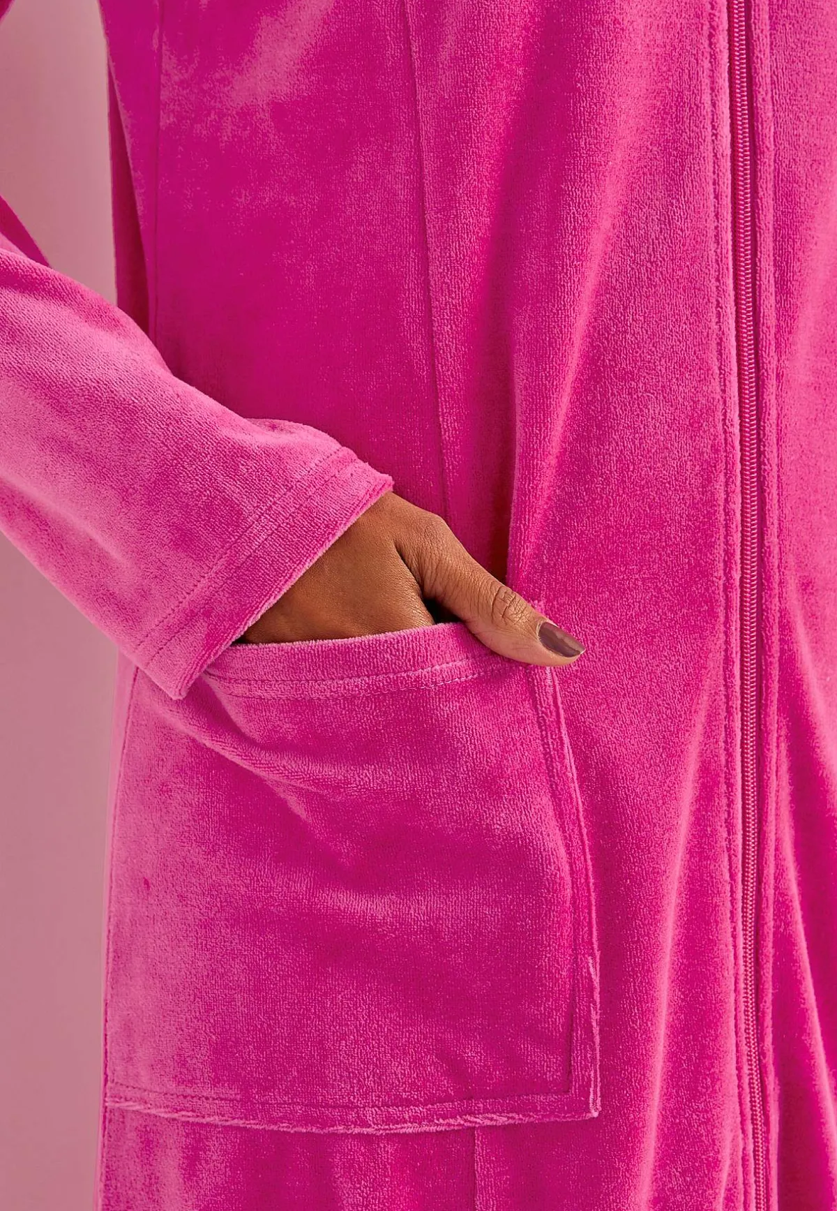 Cellbes of Sweden Morgonrock i velour Wilma New