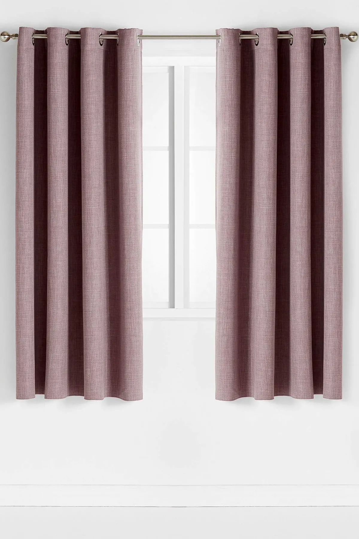 Cellbes of Sweden Mörkläggningsgardin enfärgad Ellen 2-pack Dimlila Hot