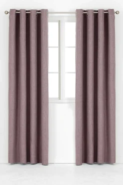 Cellbes of Sweden Mörkläggningsgardin enfärgad Ellen 2-pack Dimlila Hot