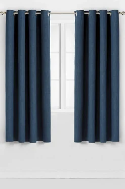 Cellbes of Sweden Mörkläggningsgardin enfärgad Ellen 2-pack Marin Clearance