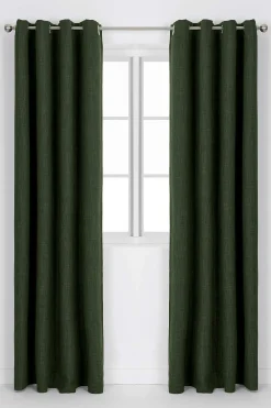 Cellbes of Sweden Mörkläggningsgardin enfärgad Ellen 2-pack Grön New