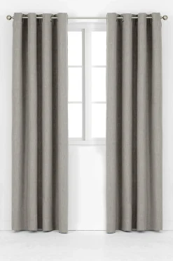 Cellbes of Sweden Mörkläggningsgardin enfärgad Ellen 2-pack Ljusgrå Online