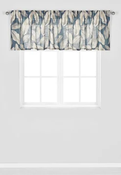 Fondaco Multibandskappa med bladmönster Blå / Mönstrad