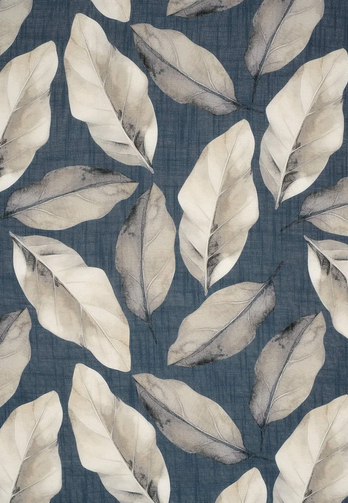 Fondaco Multibandskappa med bladmönster Blå / Mönstrad