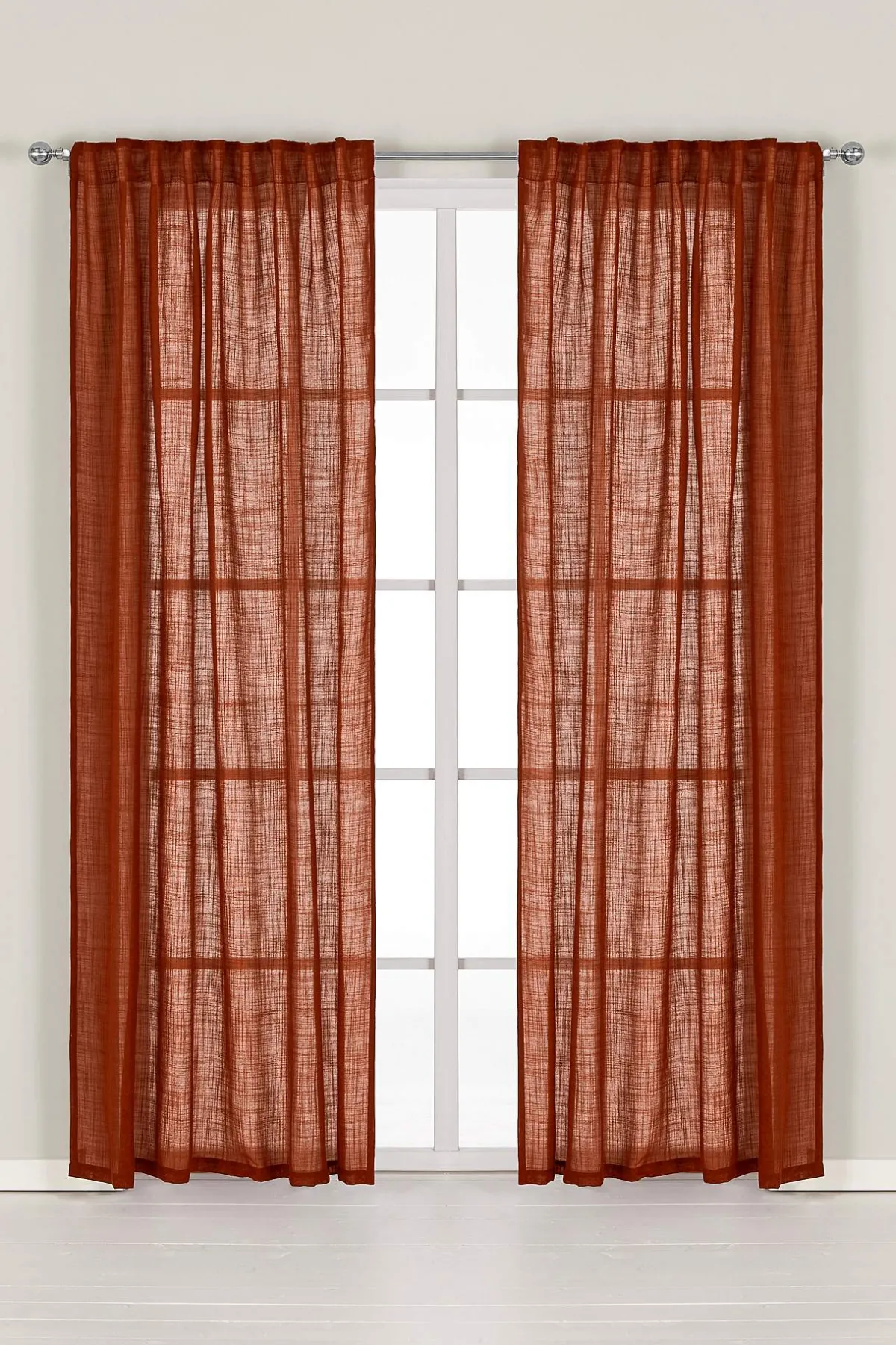 Cellbes of Sweden Multibandslängder med linnelook 2-pack Rost Sale